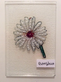 Stained Glass daisy made @The Daisy Project